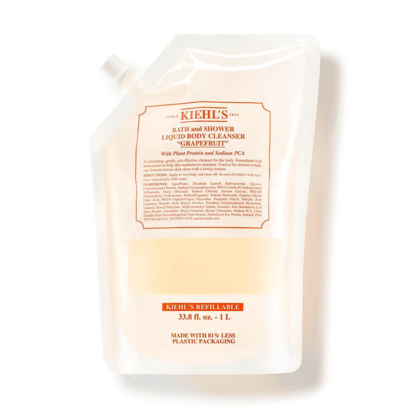 KIEHLS - Bath And Shower Liquid Body Cleanser Grapefru 1 Lt Repuesto  Kiehls