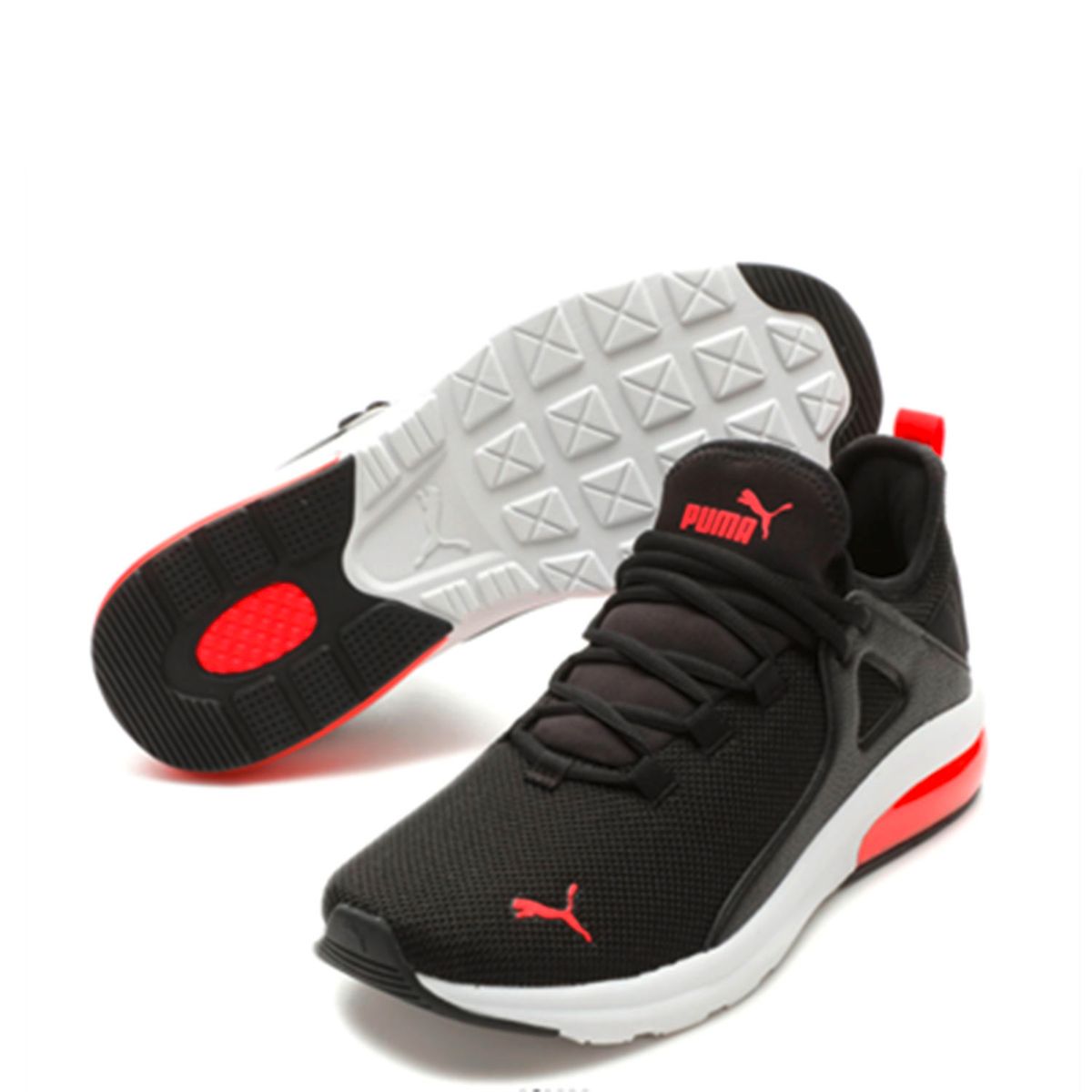 PUMA - Electron 20 Zapatilla Running Hombre Negro Puma