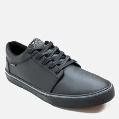 MAUI AND SONS - Calzado Escolar Unisex Niños Cuero Negro Maui