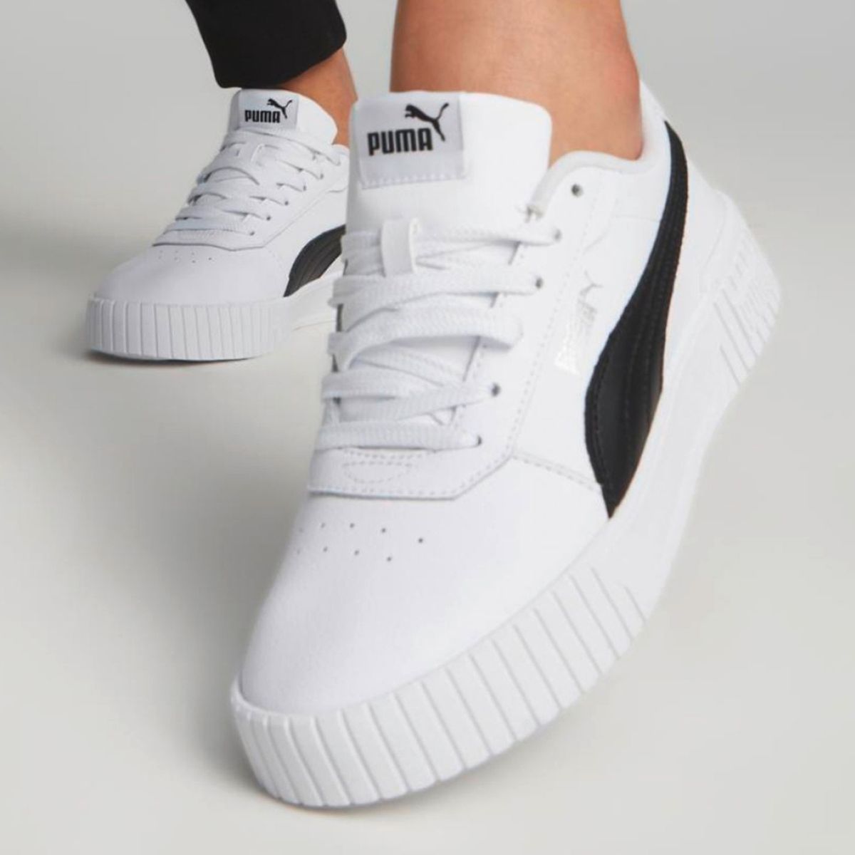 PUMA - Carina 2.0 Zapatilla Urbana Mujer Blanco Puma