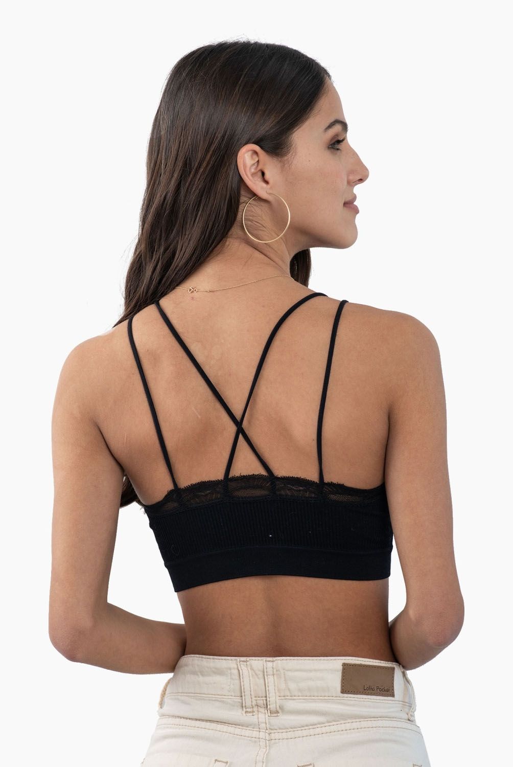 LOLITA POCKET - Lolita Pocket Bralette Sin Mangas Mujer