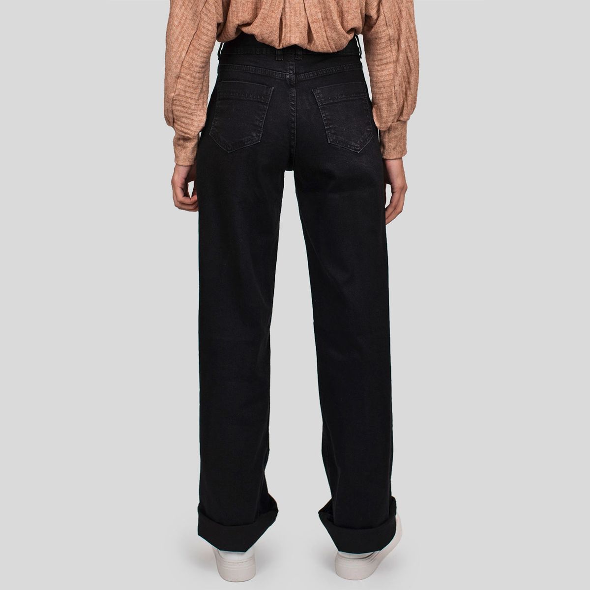 LOLITA POCKET - Jeans Recto Tiro Alto Mujer Lolita Pocket