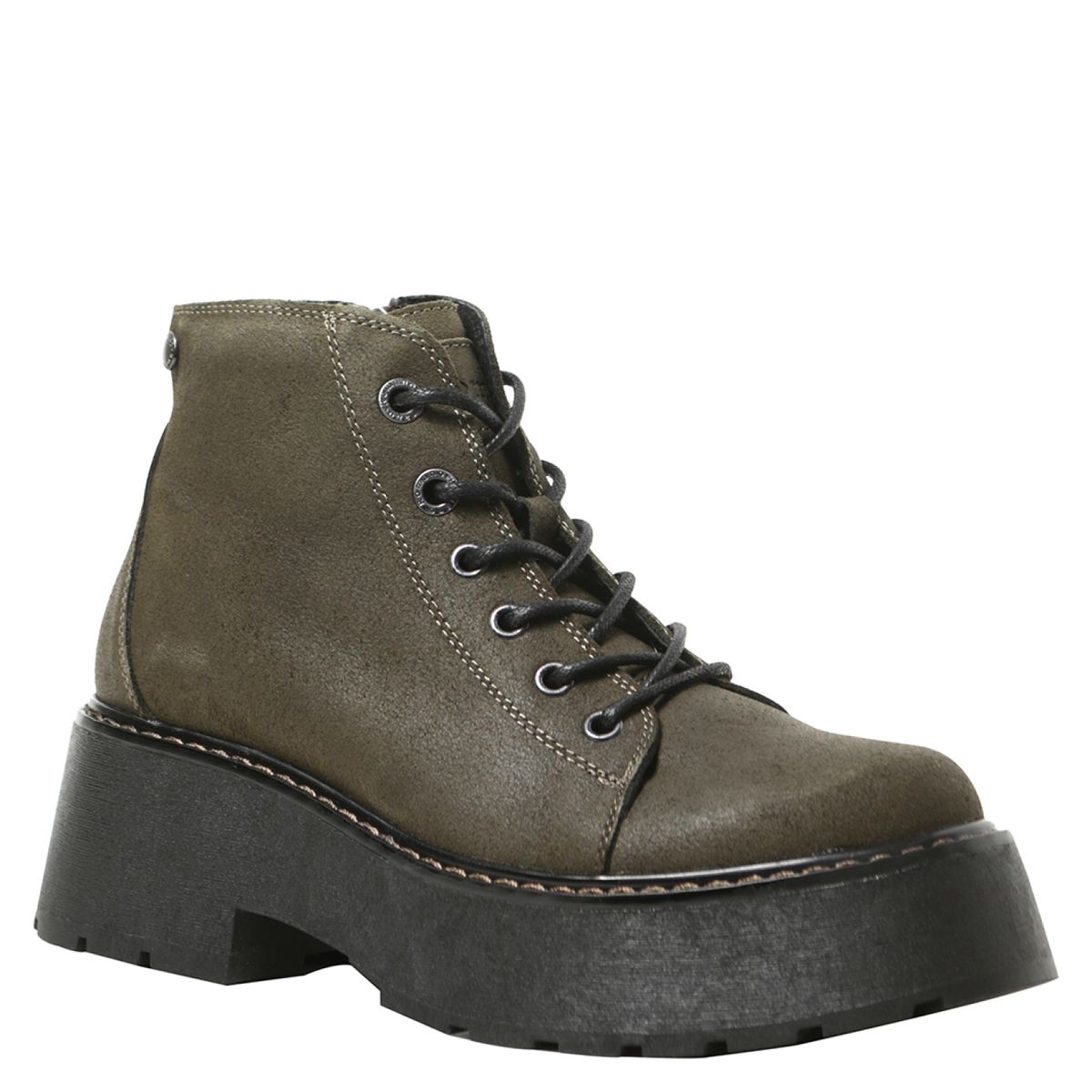 ROMANO - Romano Botin mujer cuero verde