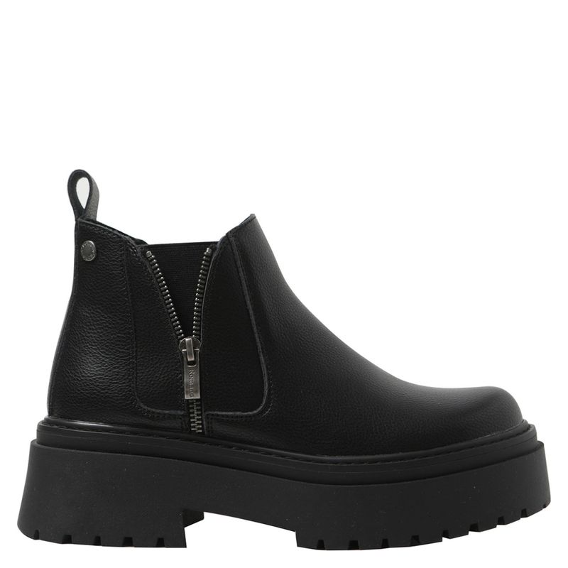 ROMANO - Romano Botin mujer cuero negro