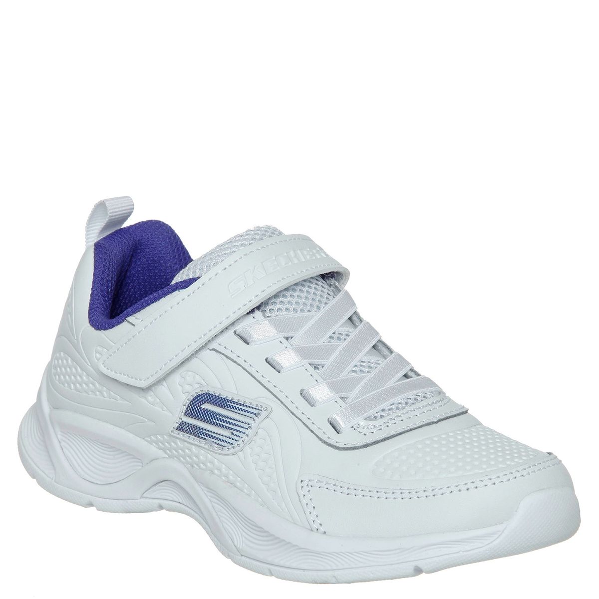 SKECHERS - Calzado Escolar Niña Cuero Blanco Skechers (26 a 35)