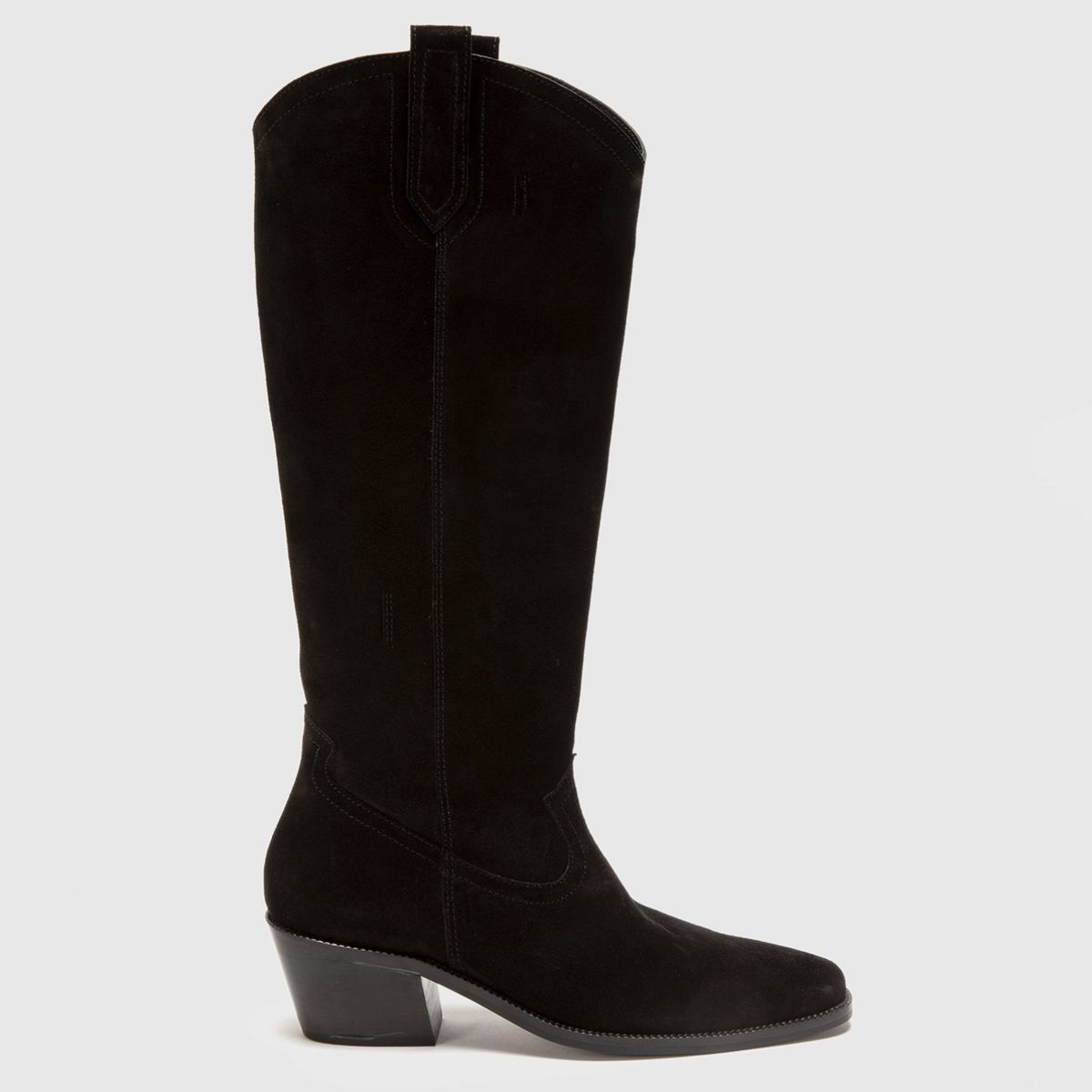 GACEL - Gacel Bota mujer cuero negro