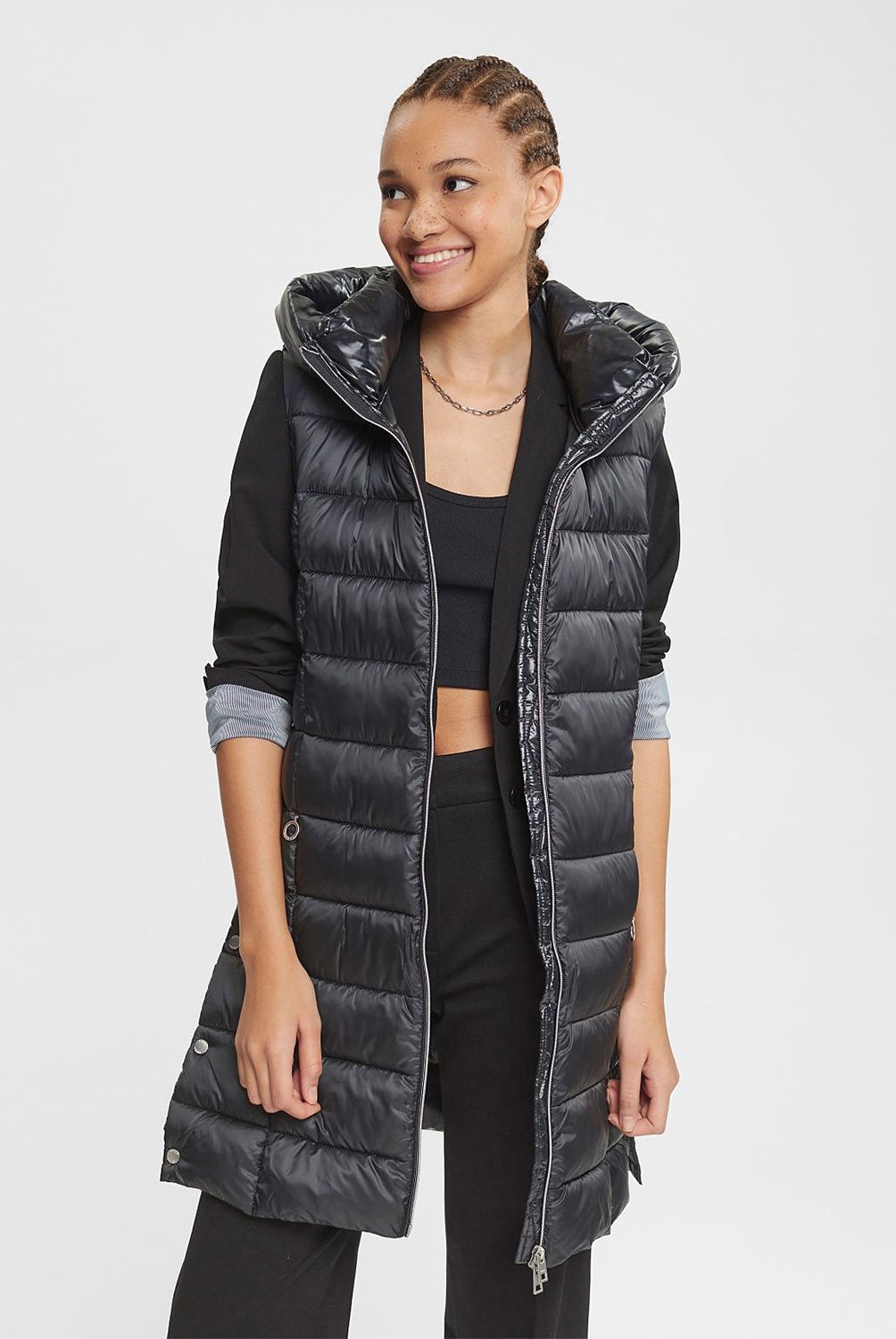 ESPRIT - Esprit Parka Sin Mangas Mujer