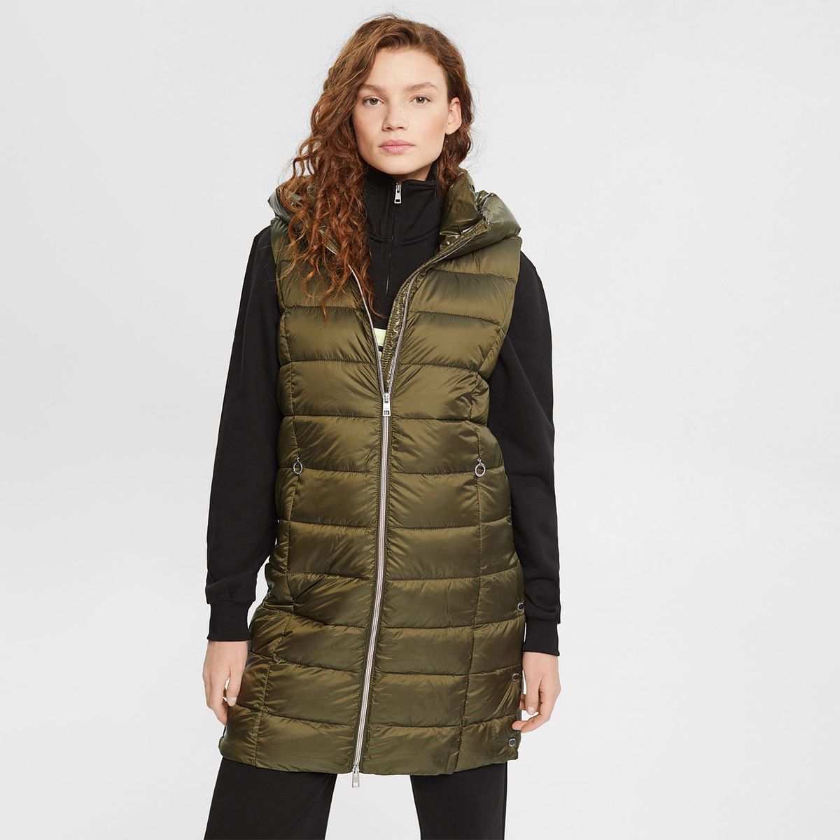 ESPRIT - Esprit Parka Sin Mangas Mujer