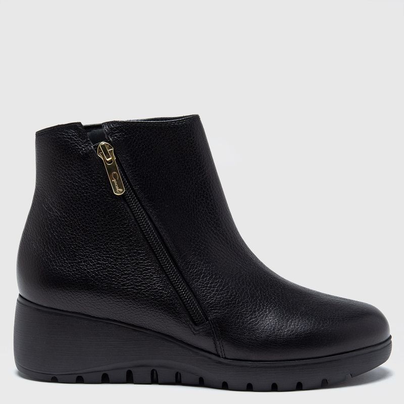 GACEL - Zapato Casual Mujer Cuero Negro Gacel