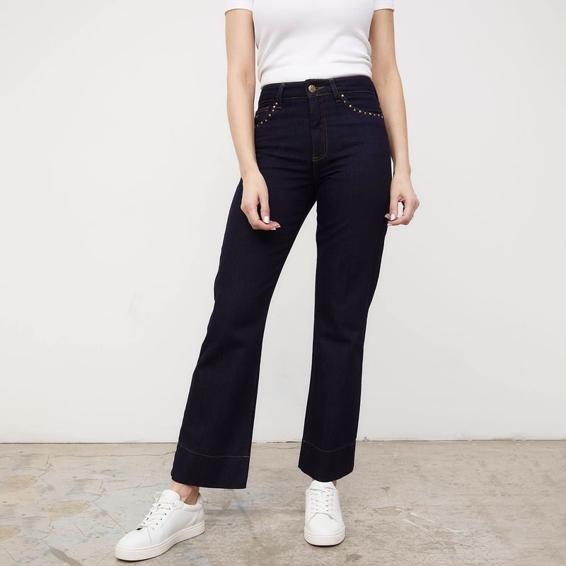 APOLOGY - Jeans Recto Tiro Medio Mujer Cecilia Bolocco Para Apology
