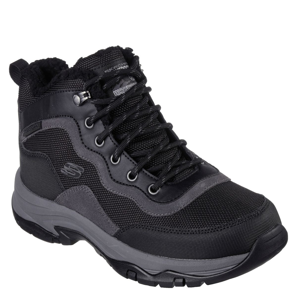 SKECHERS - Skechers Botin mujer negro