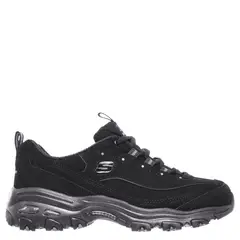 SKECHERS - Zapatilla Urbana Mujer Cuero Negro