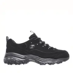 SKECHERS - D'Lites Zapatilla Urbana Mujer Cuero Negro