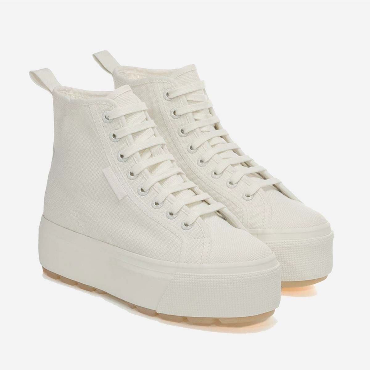 SUPERGA - Hi Top Tank Zapatilla Urbana Mujer Blanco Superga