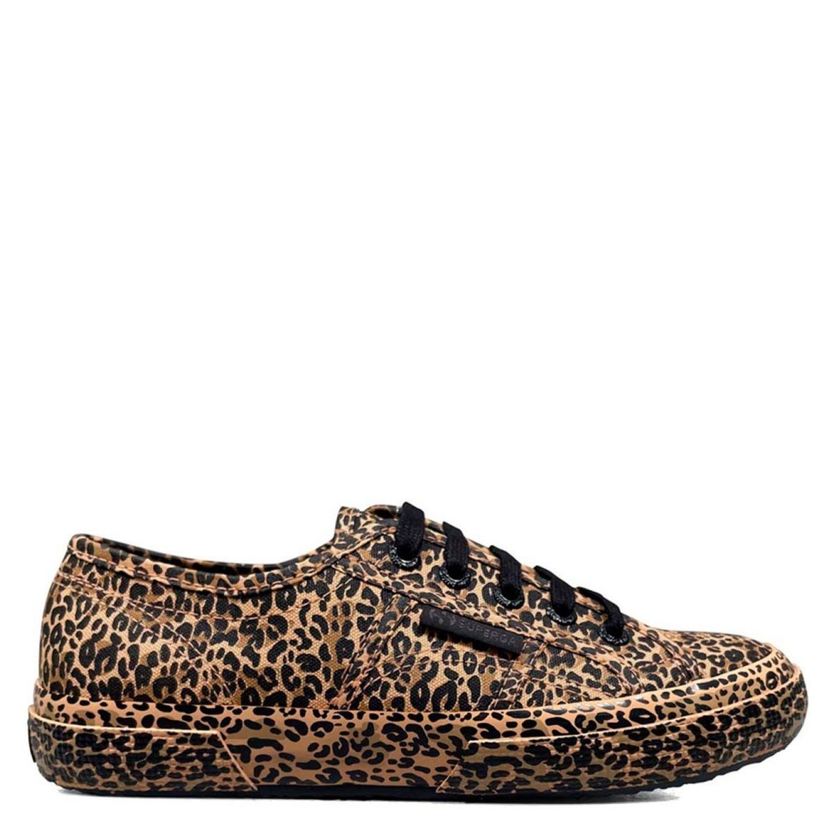 SUPERGA - Micr Leopard Zapatilla Urbana Mujer Café Superga