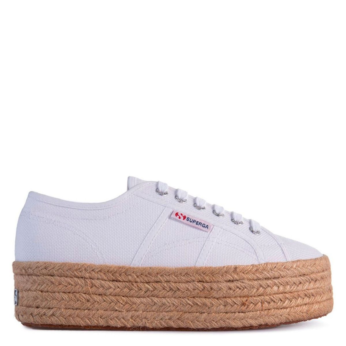 SUPERGA - 2790 Rope Zapatilla Urbana Mujer Blanco Superga