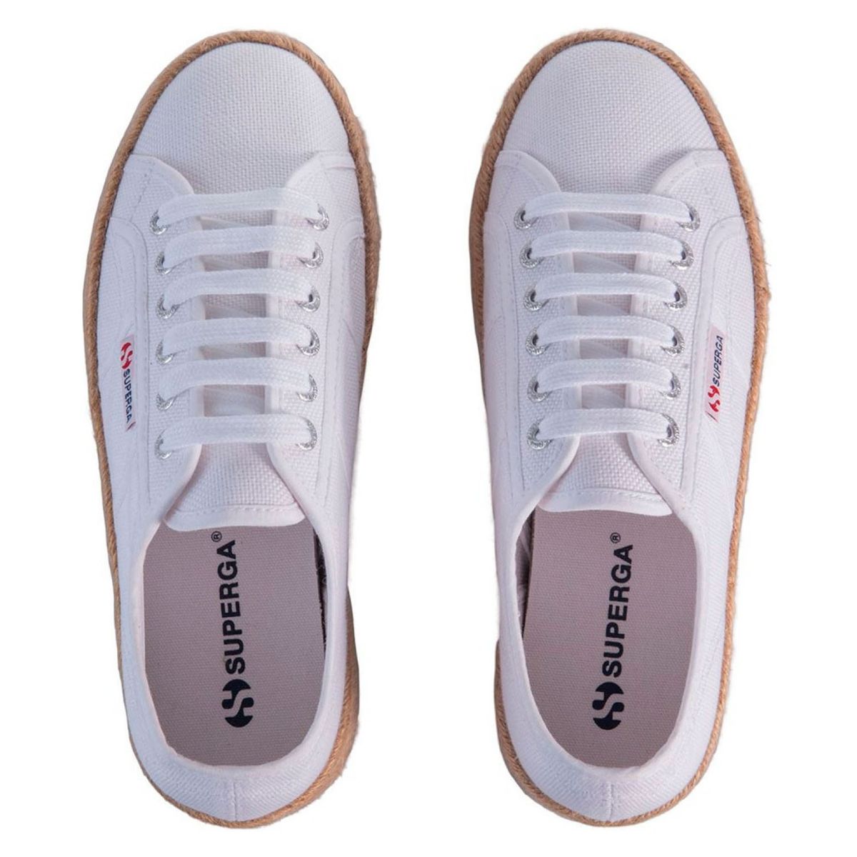 SUPERGA - 2790 Rope Zapatilla Urbana Mujer Blanco Superga