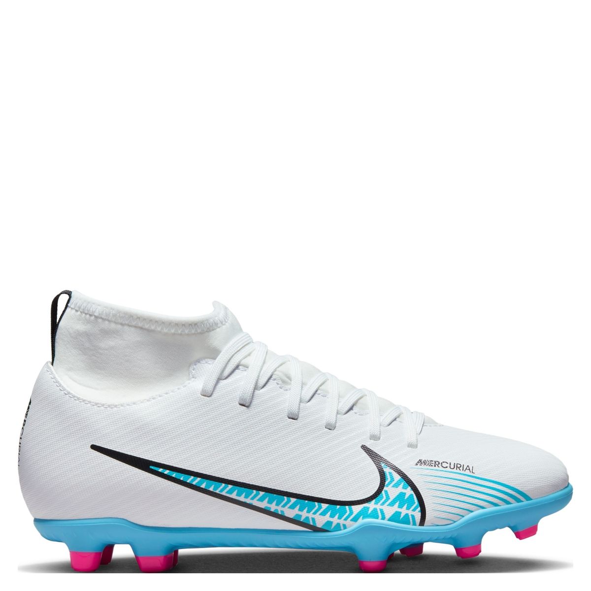 NIKE - Jr Superfly 9 Club Zapatillas Fútbol Unisex Adulto Blanco Nike