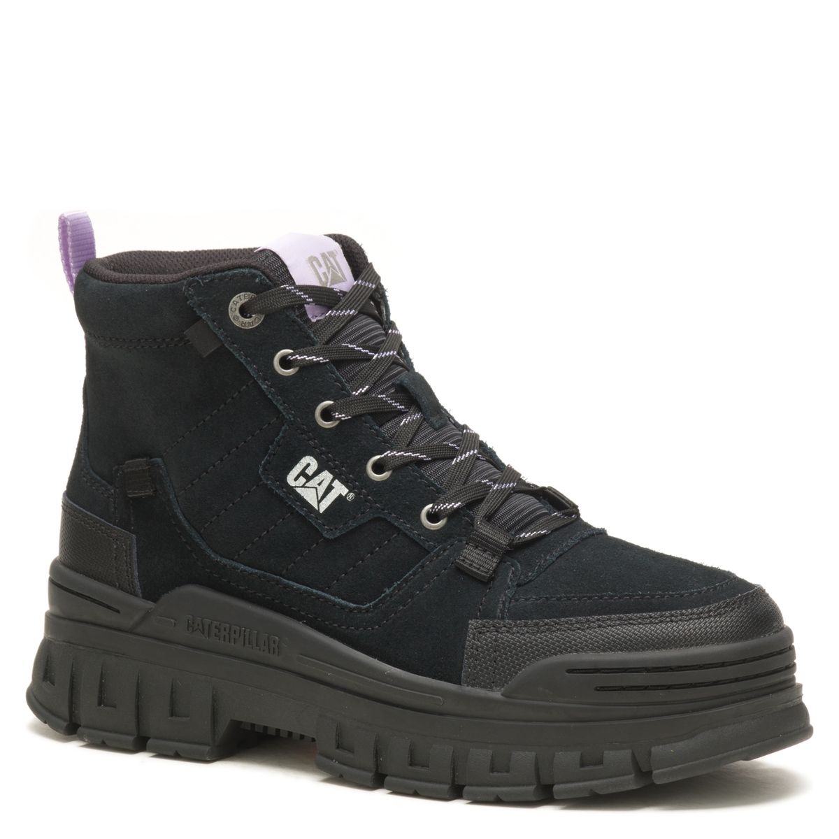 CAT - Bototo Mujer Cuero Negro Cat