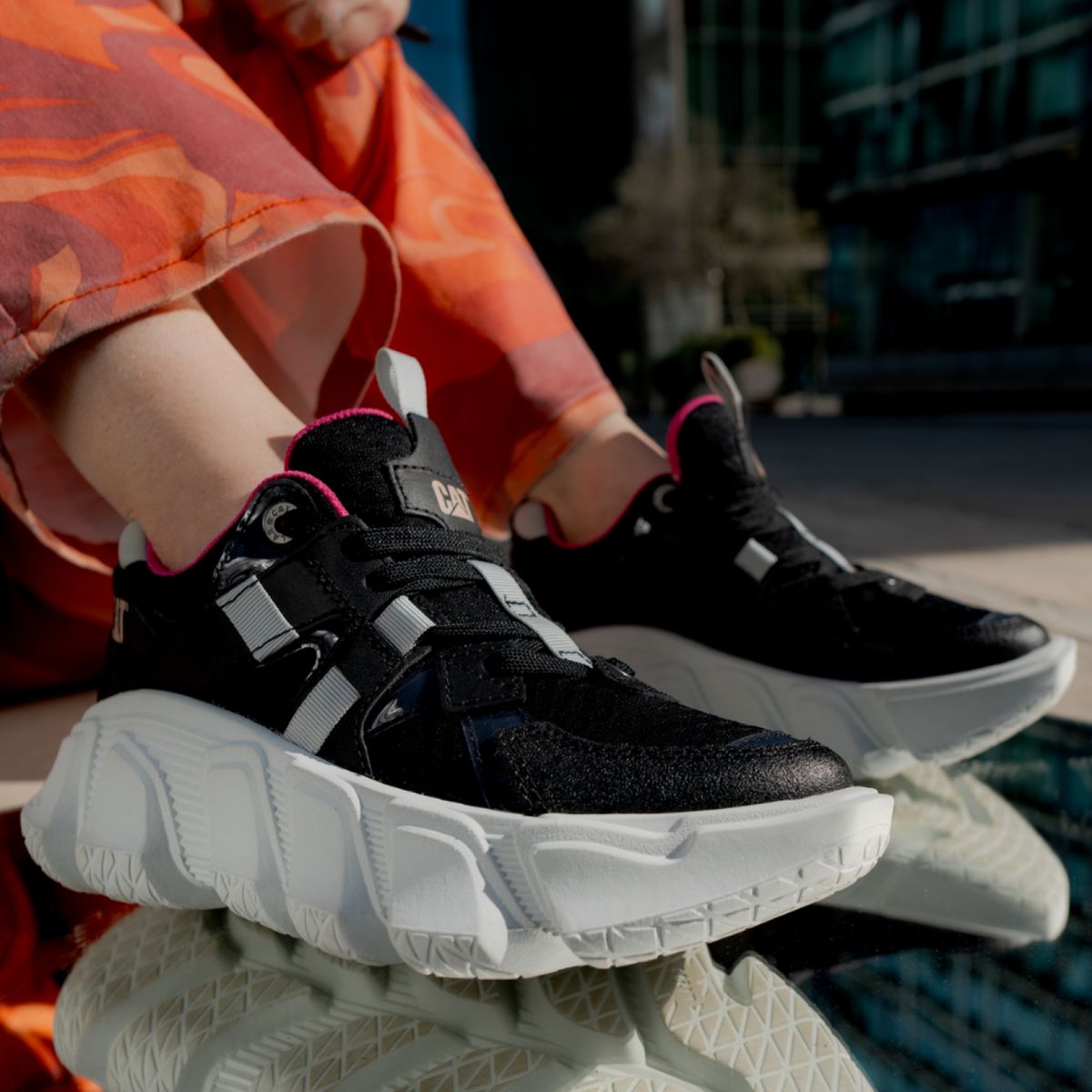 CAT - Imposter Zapatilla Urbana Mujer Negro Cat