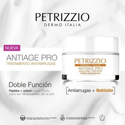 Imagen 2 del producto Set De Crema Facial Antiedad Día Y Noche Pro Jalea Real + Péptidos 2 Unidades