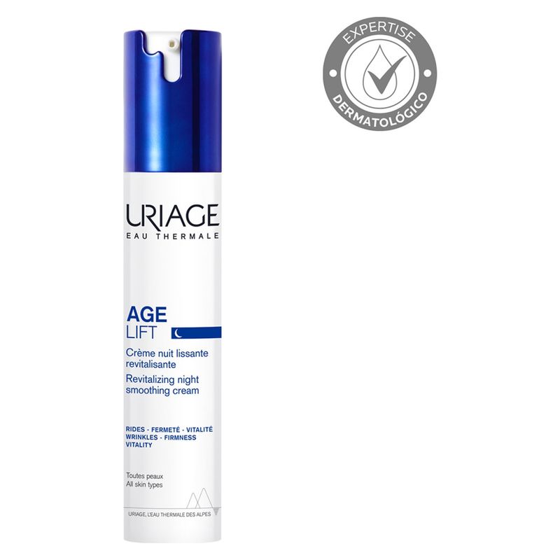 URIAGE - Age Lift Crema de Noche Revitalizante Anti-arrugas 40ml de Uriage