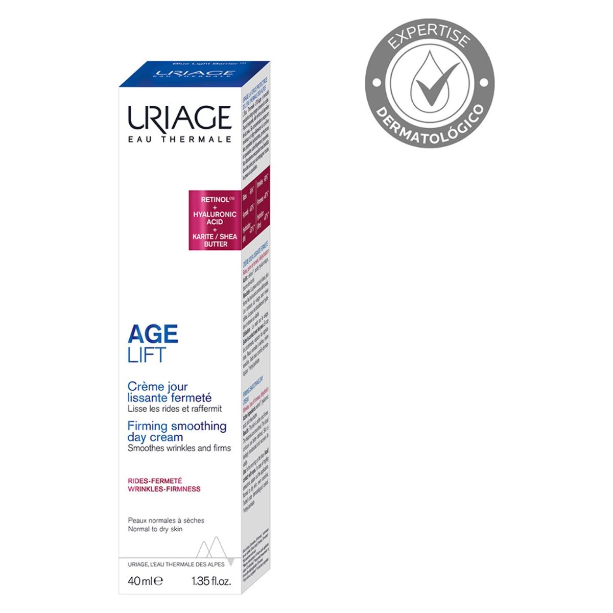 URIAGE - Age Lift Crema de Día Reafirmante Anti-Arrugas 40ml de Uriage