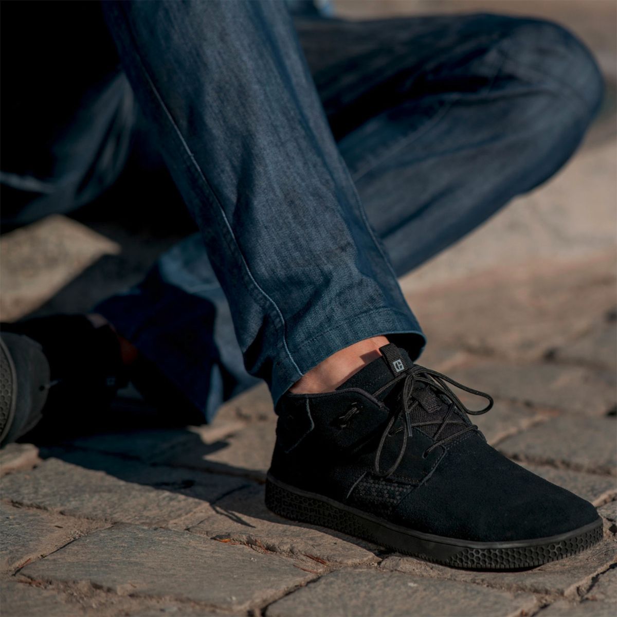 CAT - Pause Zapatilla Urbana Hombre Negro Cat