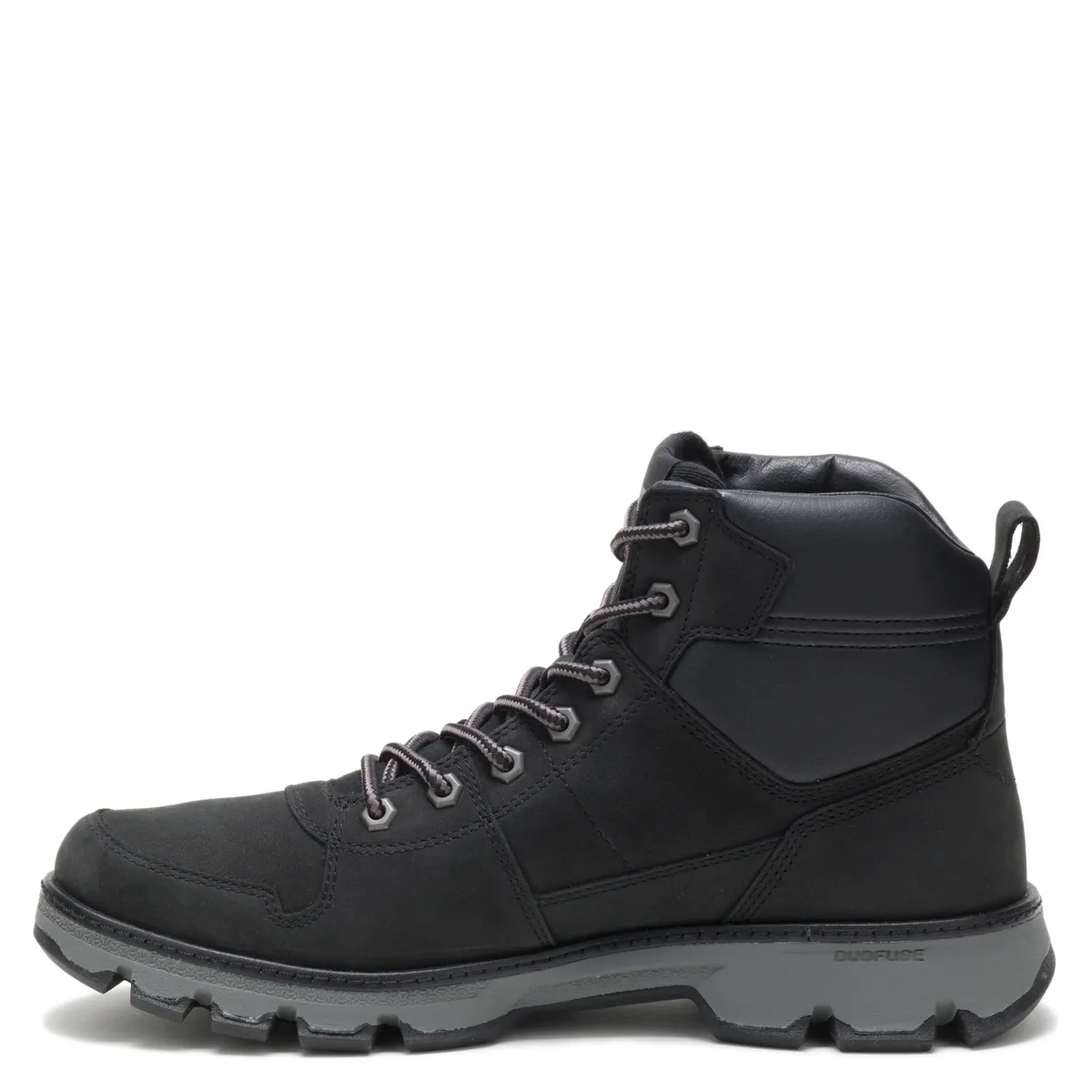 CAT - Botín Hombre Cuero Negro Cat