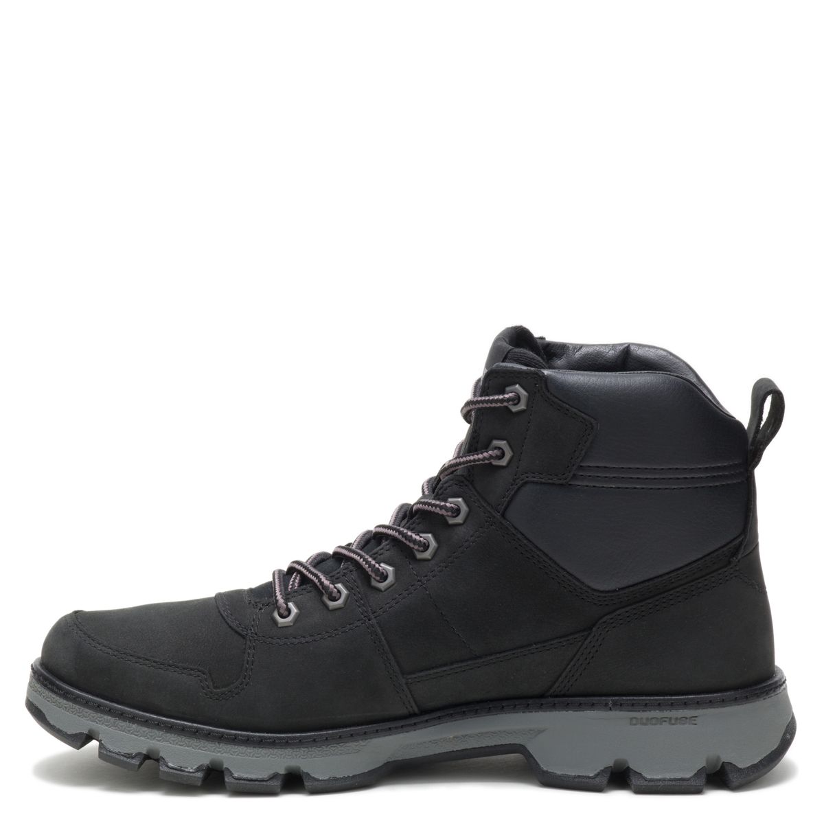 CAT - Botín Hombre Cuero Negro Cat