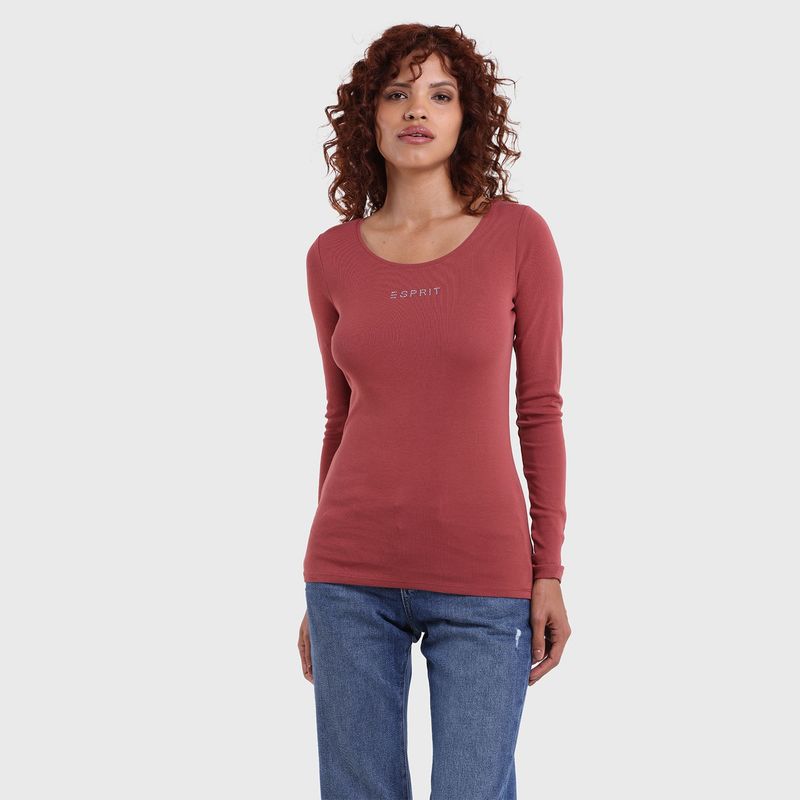 ESPRIT - Esprit Polera Manga Larga Mujer