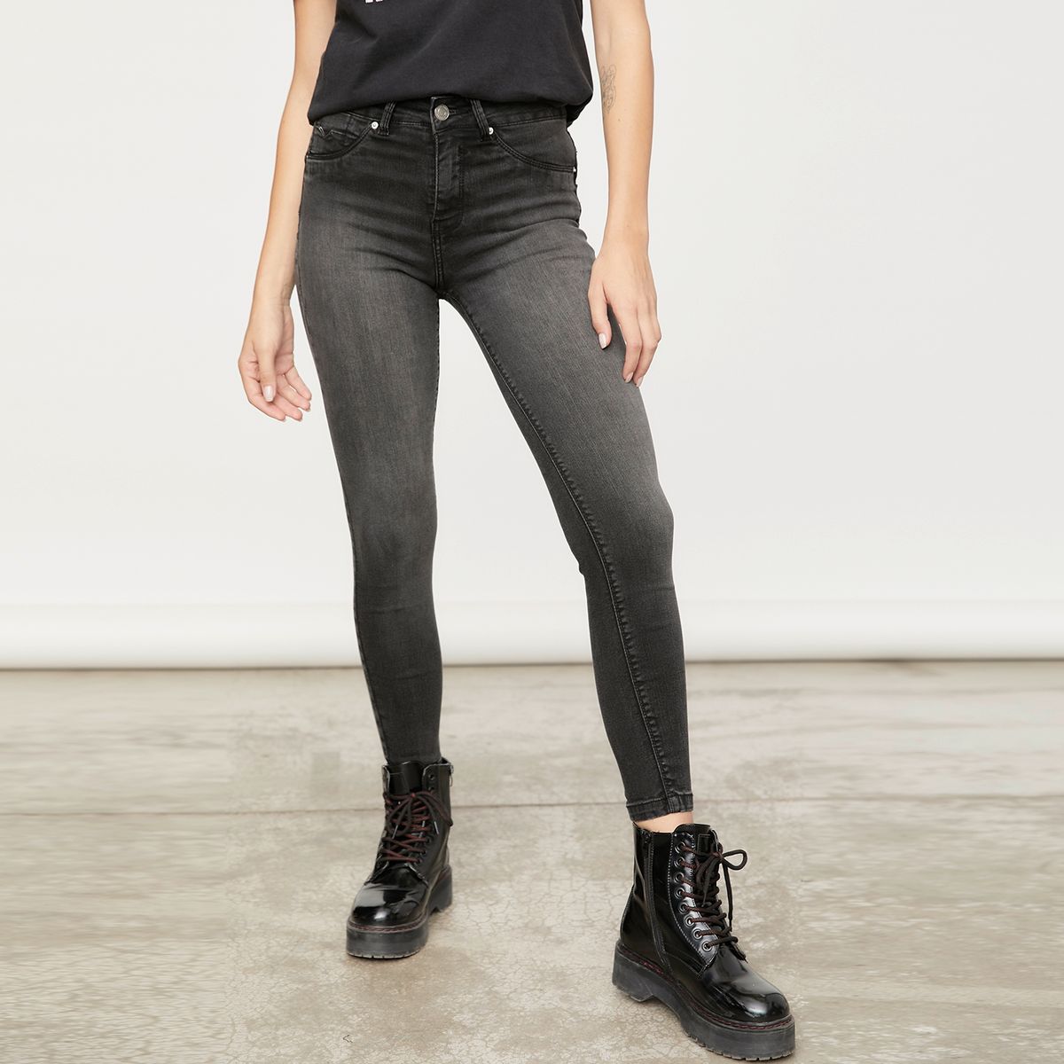 AMERICANINO - Americanino Jeans Push Up Tiro Medio Mujer