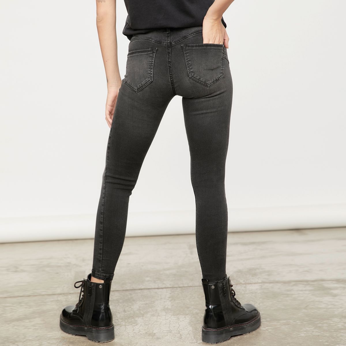 AMERICANINO - Americanino Jeans Push Up Tiro Medio Mujer