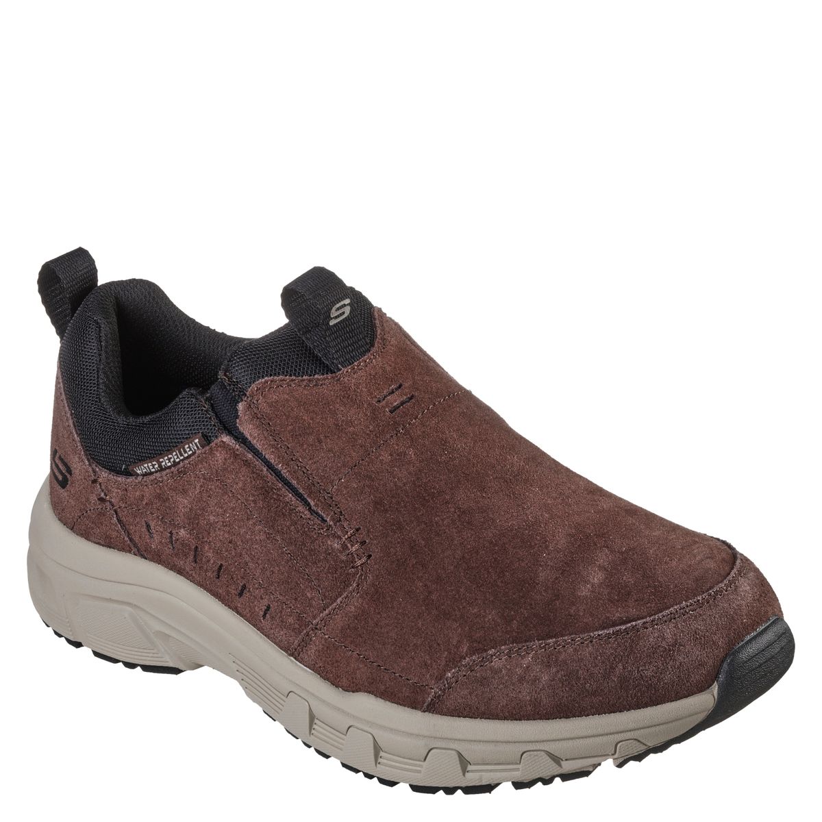 SKECHERS - Zapatilla Urbana Hombre Cuero Café Skechers