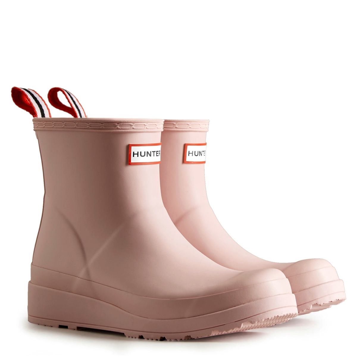 HUNTER - Bota de Agua Mujer Rosada Hunter