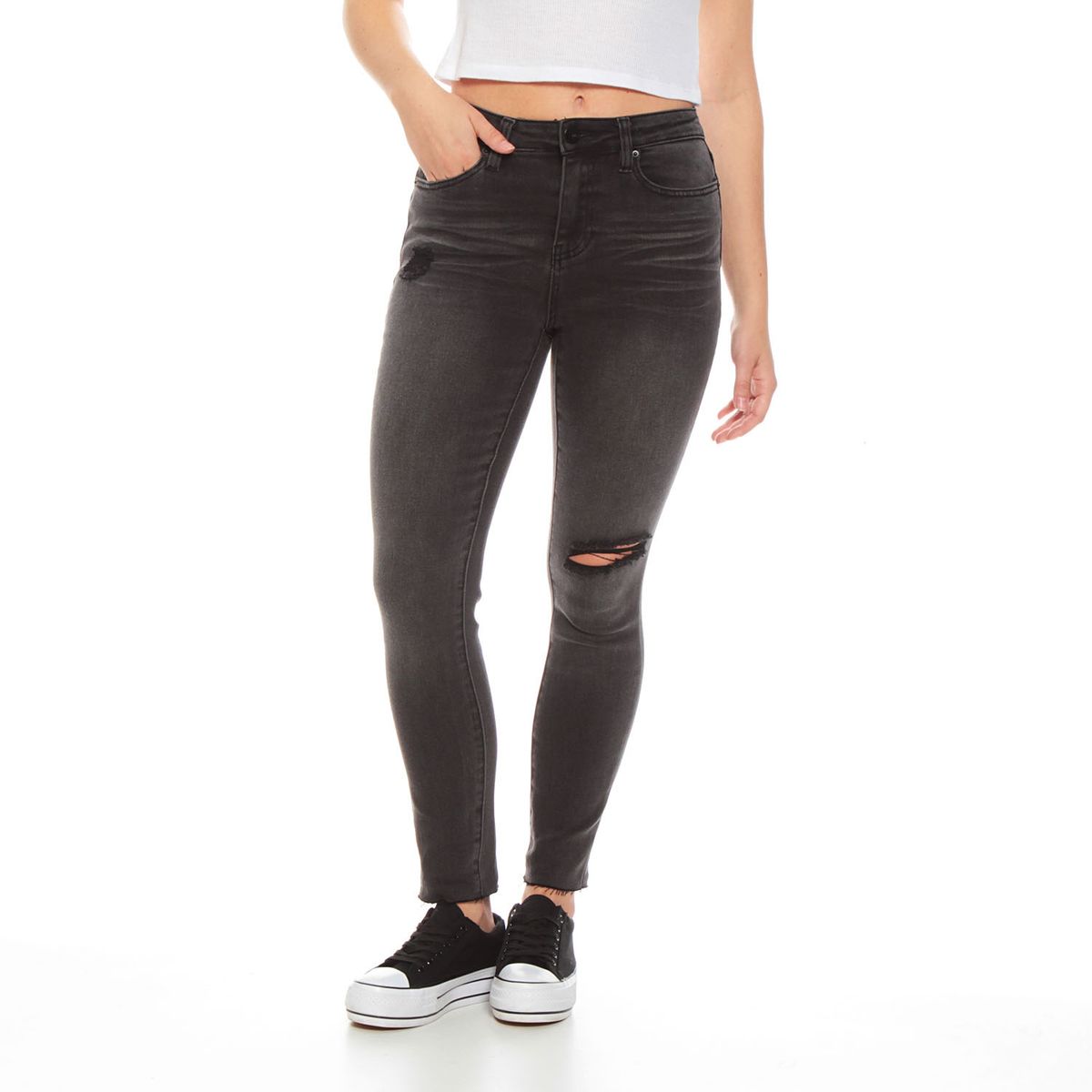 WADOS - Jeans Skinny Tiro Alto Mujer Wados