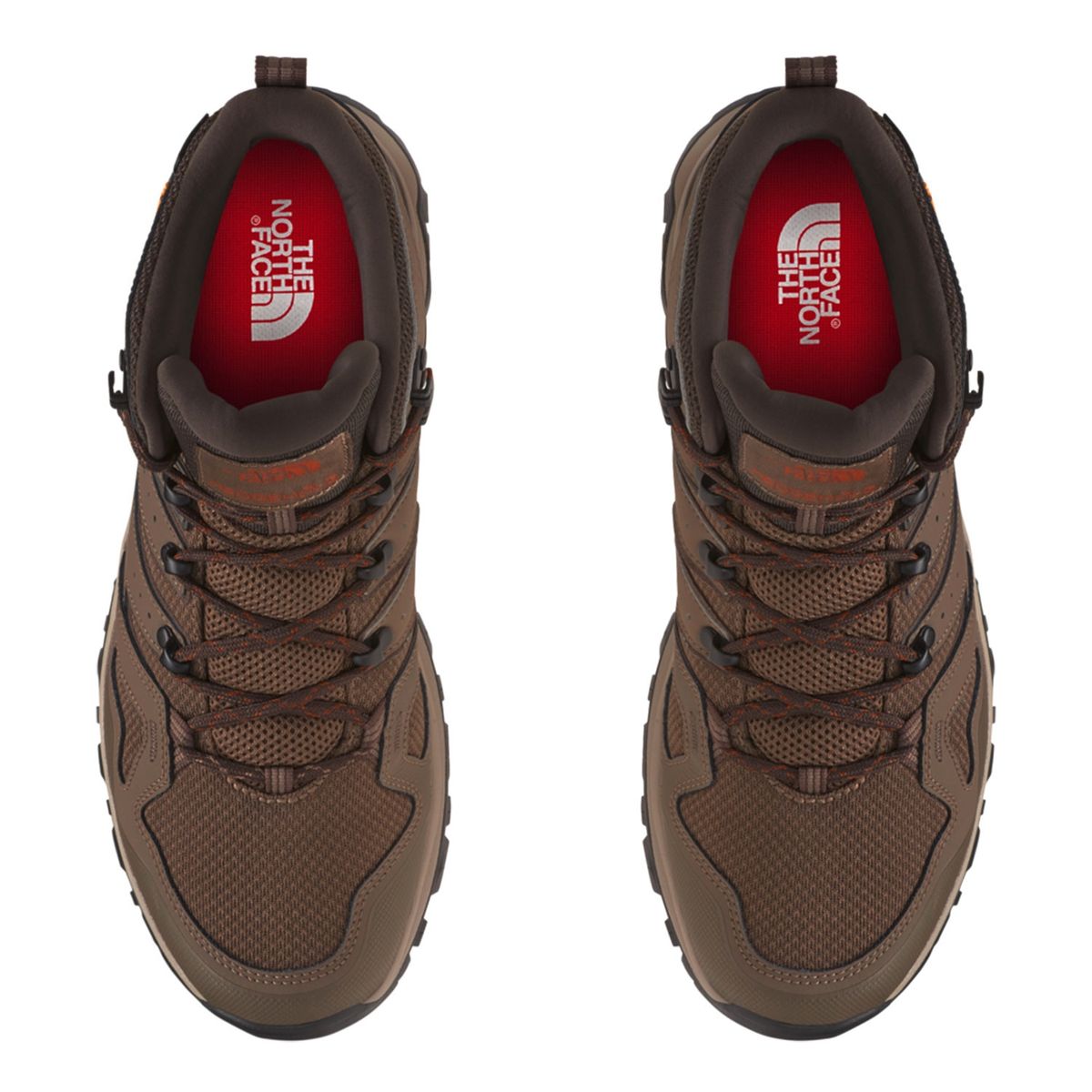THE NORTH FACE - Hedgehog Fastpack Ii Mid Wp Zapatilla Outdoor Hombre Impermeable Cafe The North Face