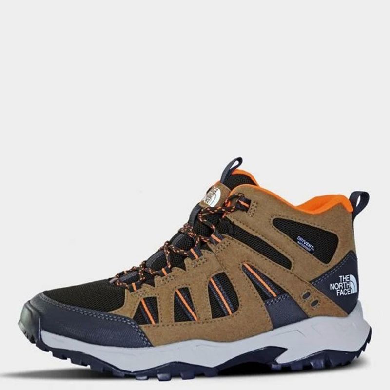 THE NORTH FACE - Sakura Ii Mid Wp Zapatilla Outdoor Hombre Impermeable Café The North Face