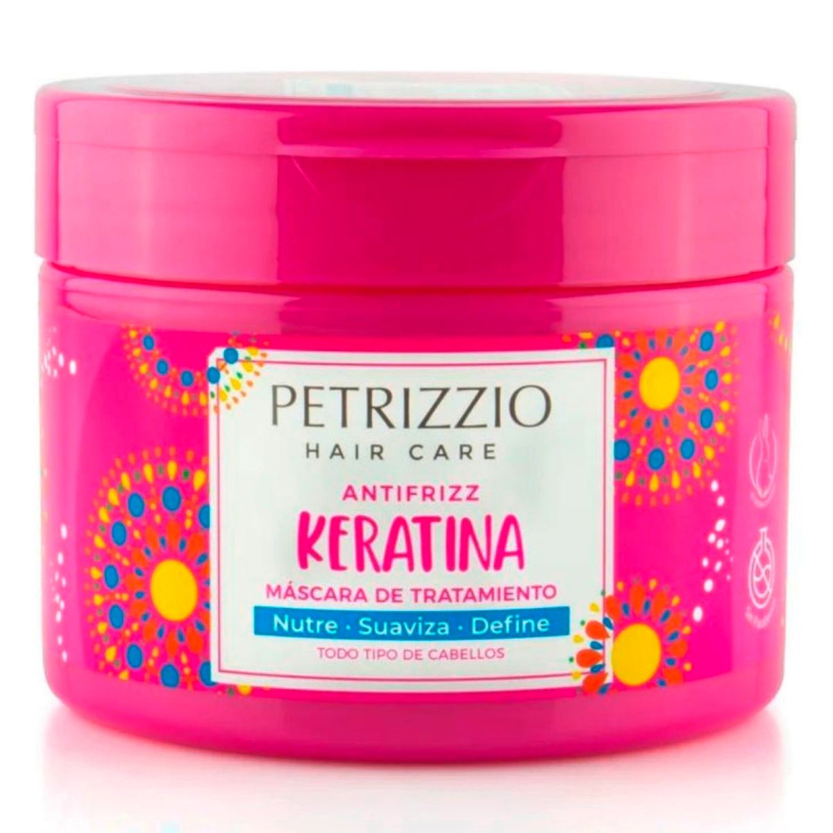 PETRIZZIO - Máscara Capilar Antifrizz Keratina 420g Petrizzio