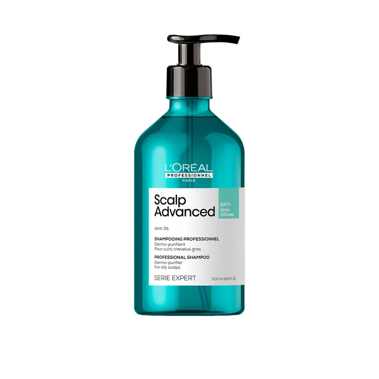 Shampoo Limpieza Profunda Cabello Graso Scalp Advanced 500Ml