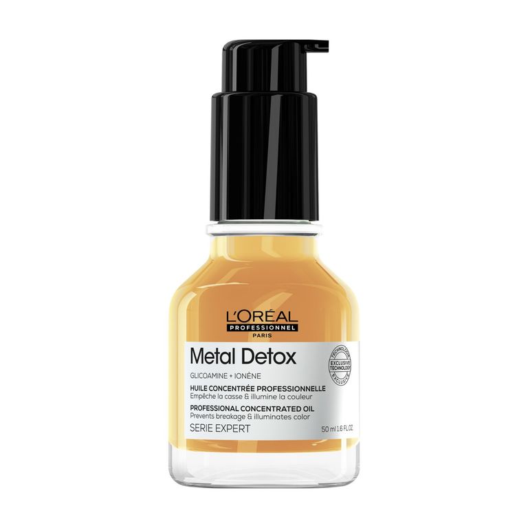 Aceite Capilar Metal Detox concentrado para evitar el quiebre y mantener el color del cabello 50ml
