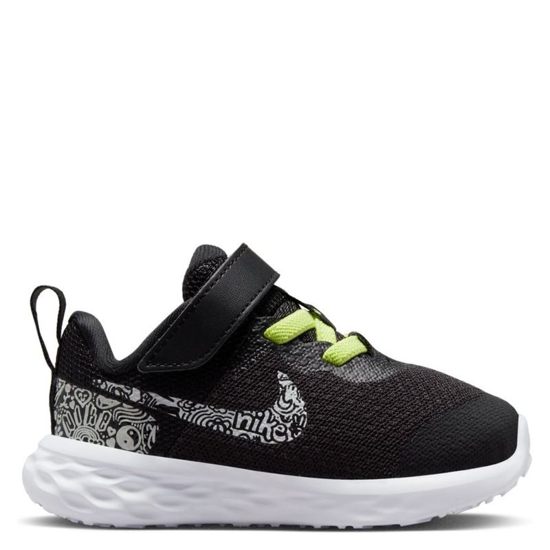 NIKE - Revolution 6 Zapatilla Urbana Niño Negro (17.5 a 26) Nike