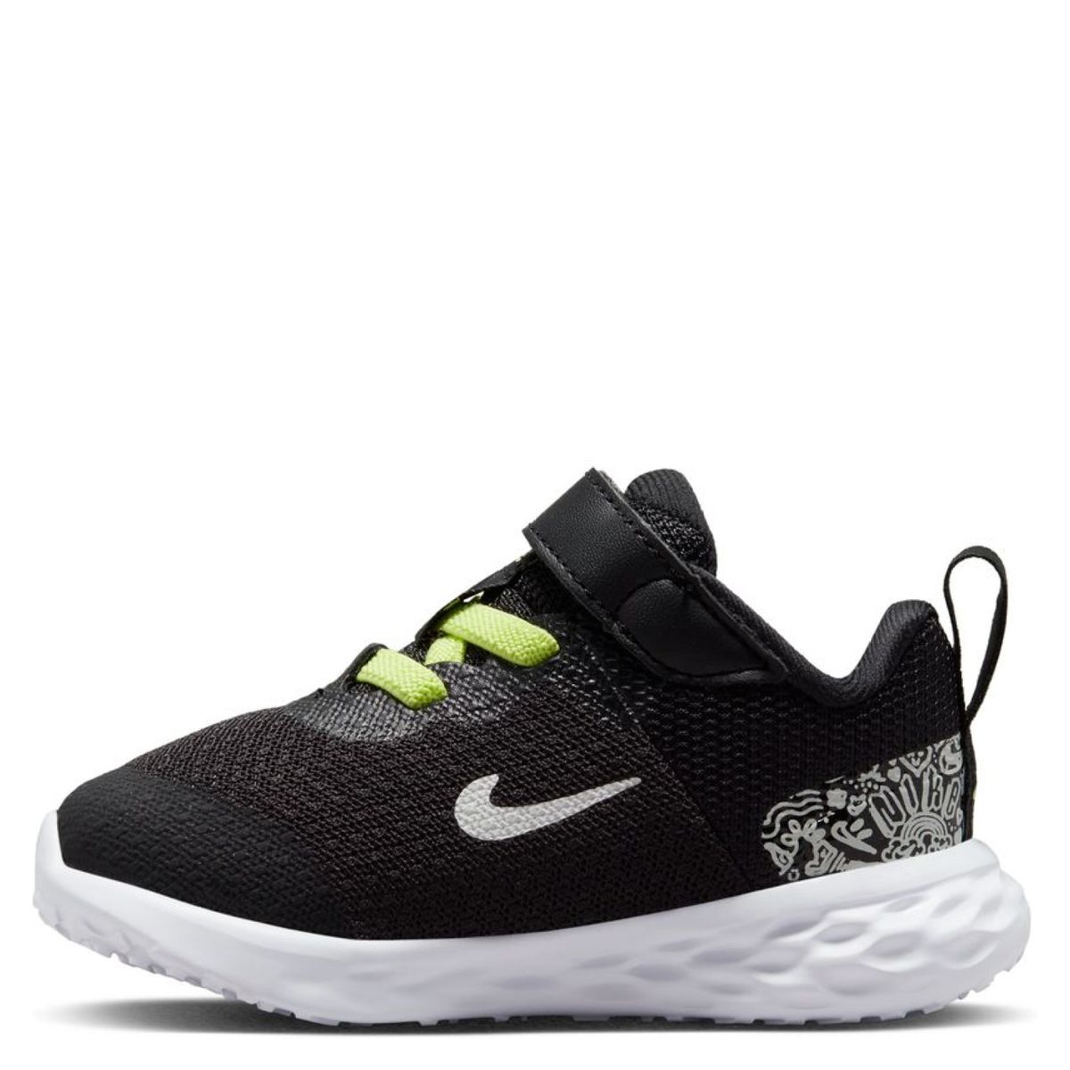 NIKE - Revolution 6 Zapatilla Urbana Niño Negro (17.5 a 26) Nike