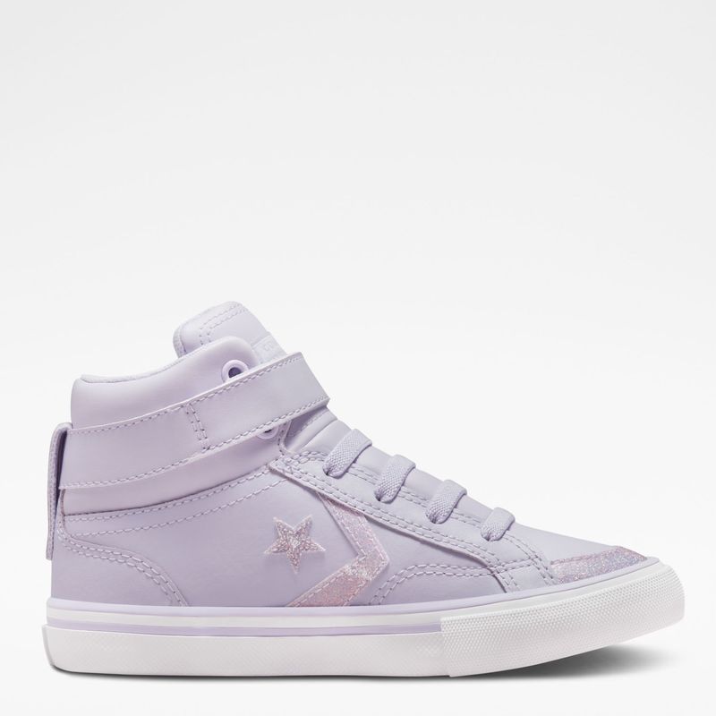 Converse - Pro Blaze Strap Zapatilla Urbana Niña Cuero Morado Converse