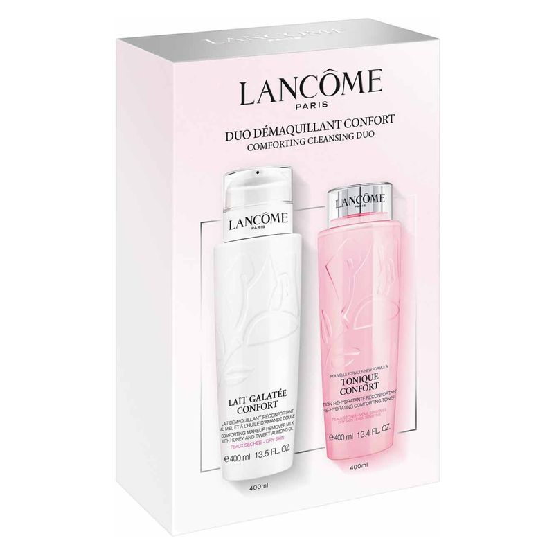 LANCOME - Set Tónico Y Limpieza Confort 400 Ml  Lancome