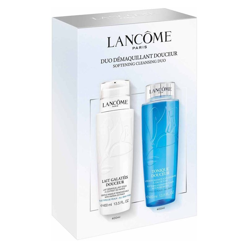 LANCOME - Set Tónico y Limpieza Douceur 400 ml  Lancome