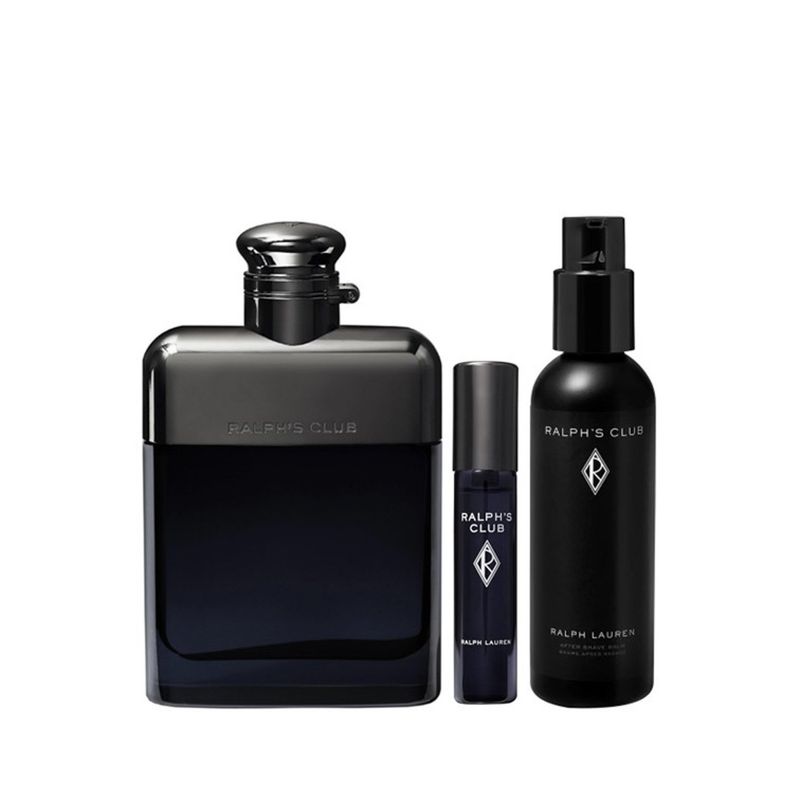 RALPH LAUREN - Set Perfume Hombre Ralph's Club EDP 100ml + 10ml + After Shave 75ml Ralph Lauren