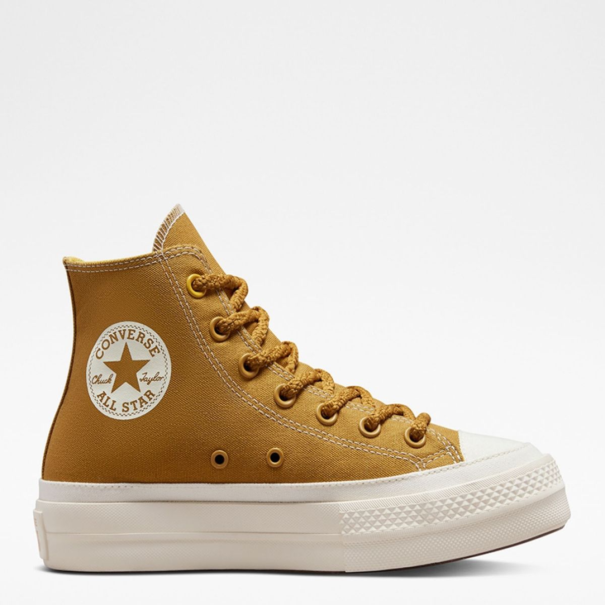 CONVERSE - Chuck Taylor All Star Lift Zapatilla Urbana Mujer Amarillo Converse