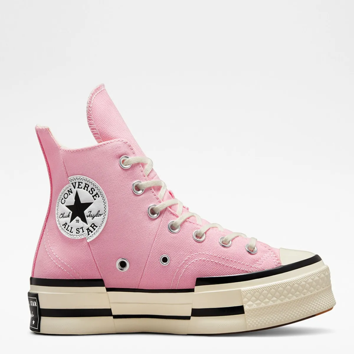 CONVERSE - Chuck 70 Plus Zapatilla Urbana Plataforma Mujer Rosada Converse