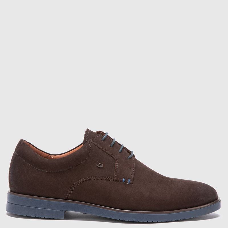 GUANTE - Zapato Casual Hombre Cuero Café Guante